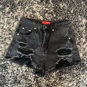 Black shorts